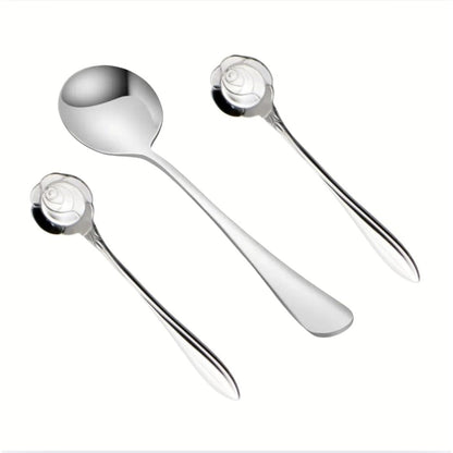 3pc Floral Teaspoon