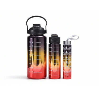 3pc Metallic Gradient Bottles