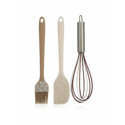 3pc Mini Silicone Utensil