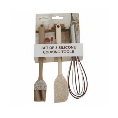 3pc Mini Silicone Utensil