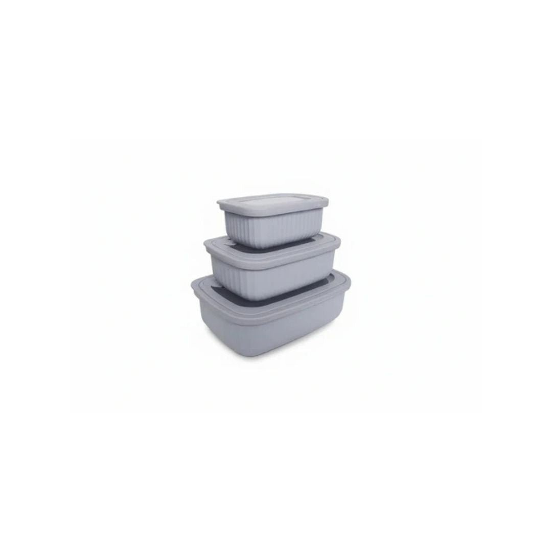 3pc Nesting Bowls With Lid