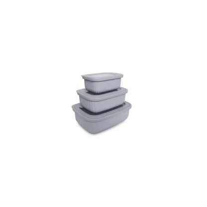 3pc Nesting Bowls With Lid
