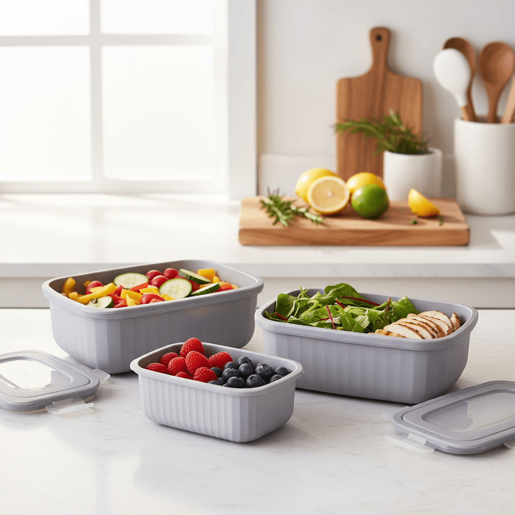 3pc Nesting Bowls With Lid