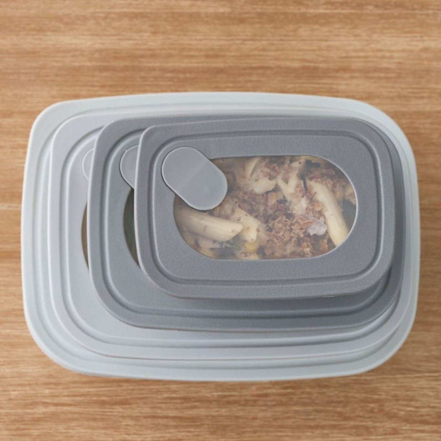 3pc Nesting Bowls With Lid