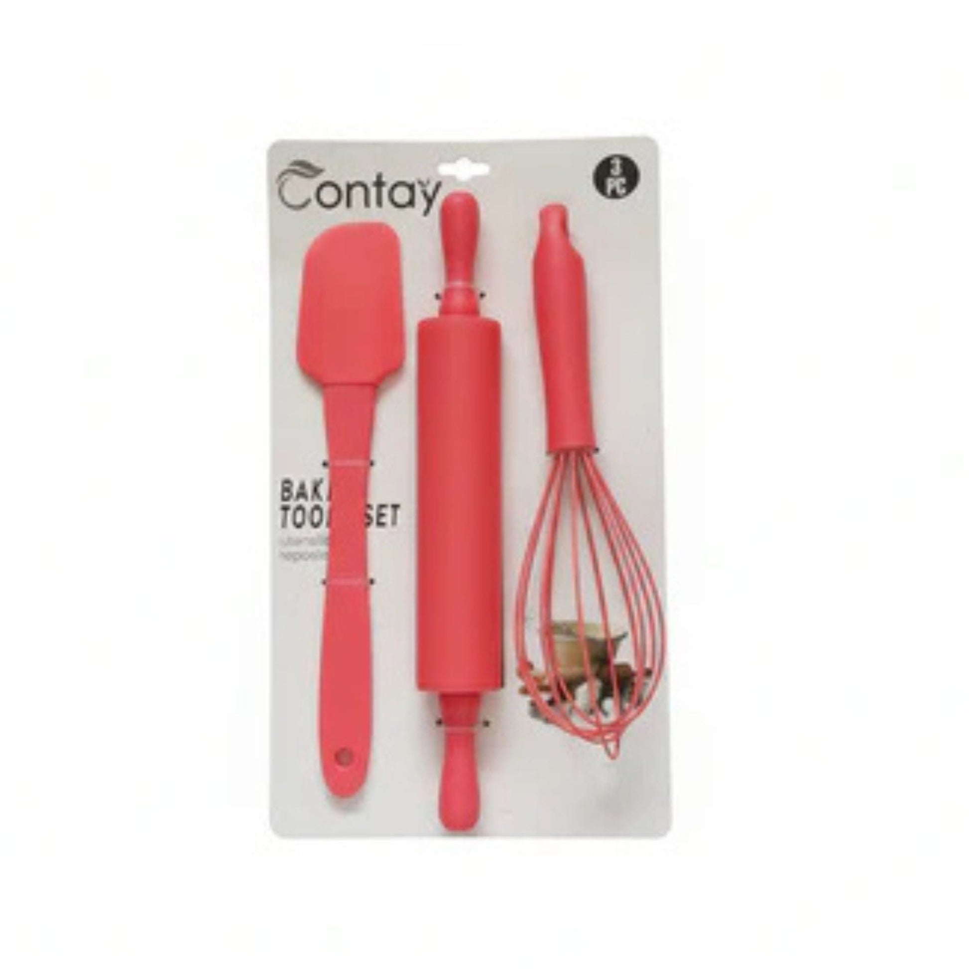 3pc Silicone Baking Set