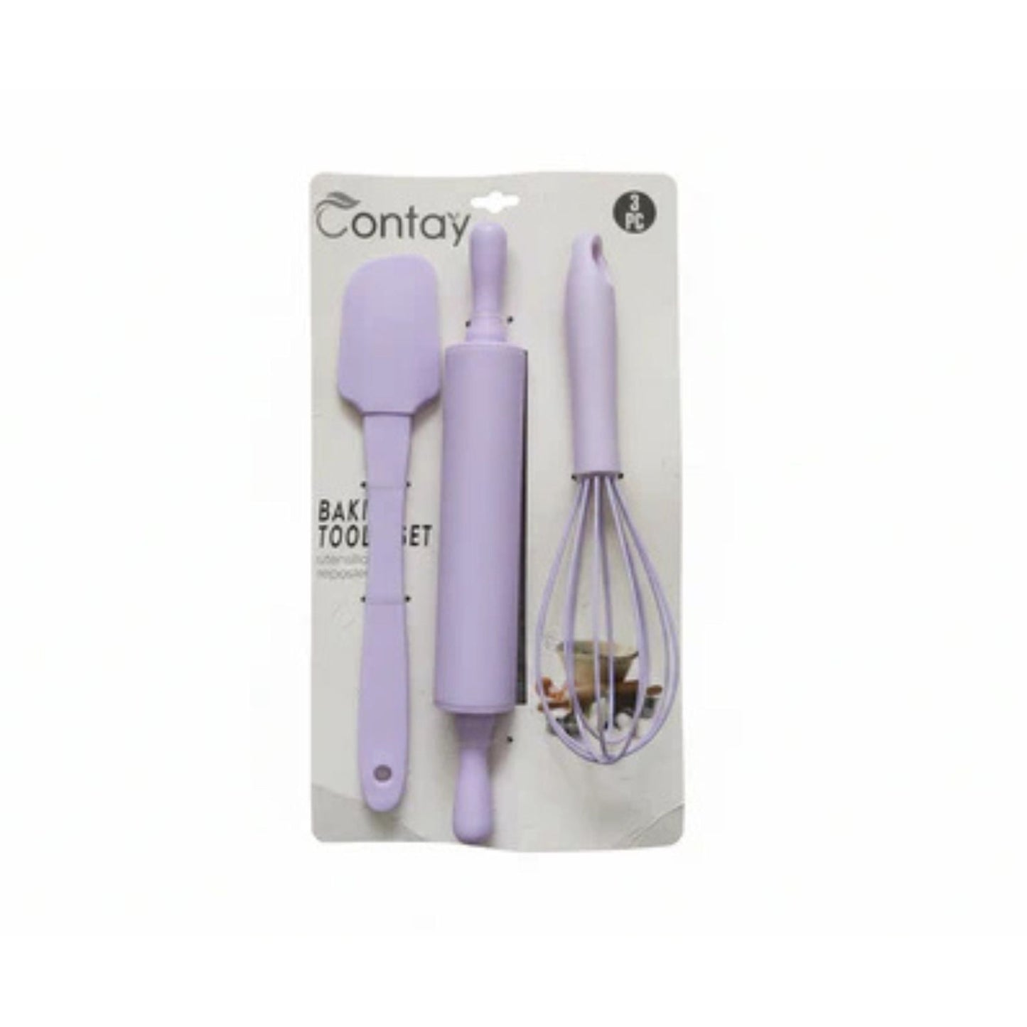 3pc Silicone Baking Set