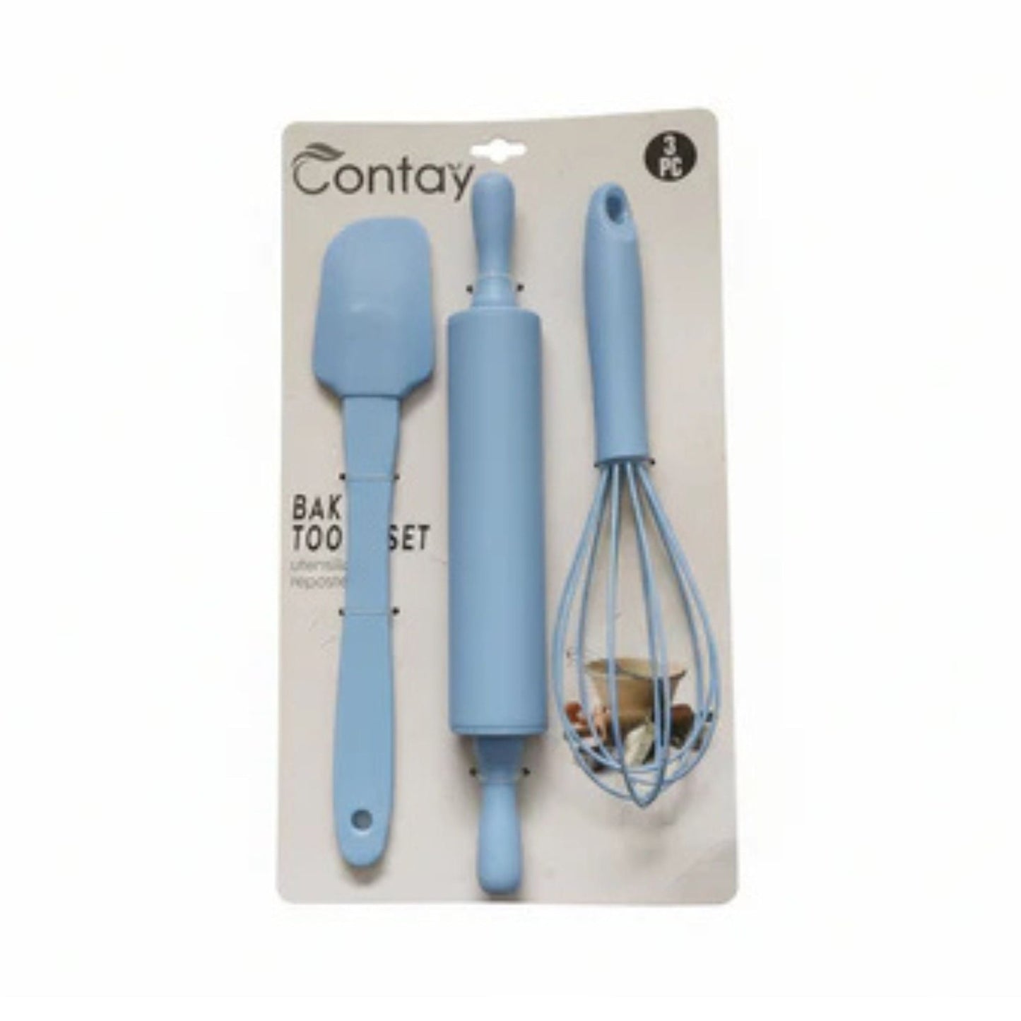 3pc Silicone Baking Set