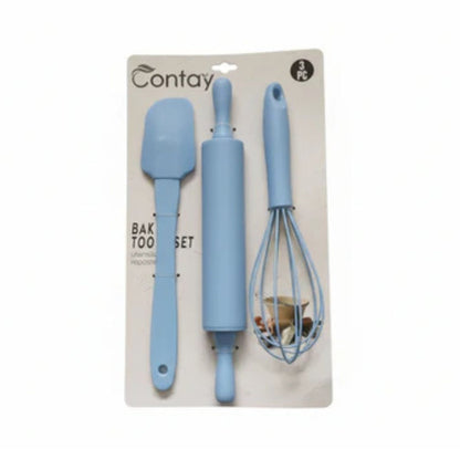 3pc Silicone Baking Set