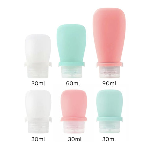 3pc Silicone Travel Set