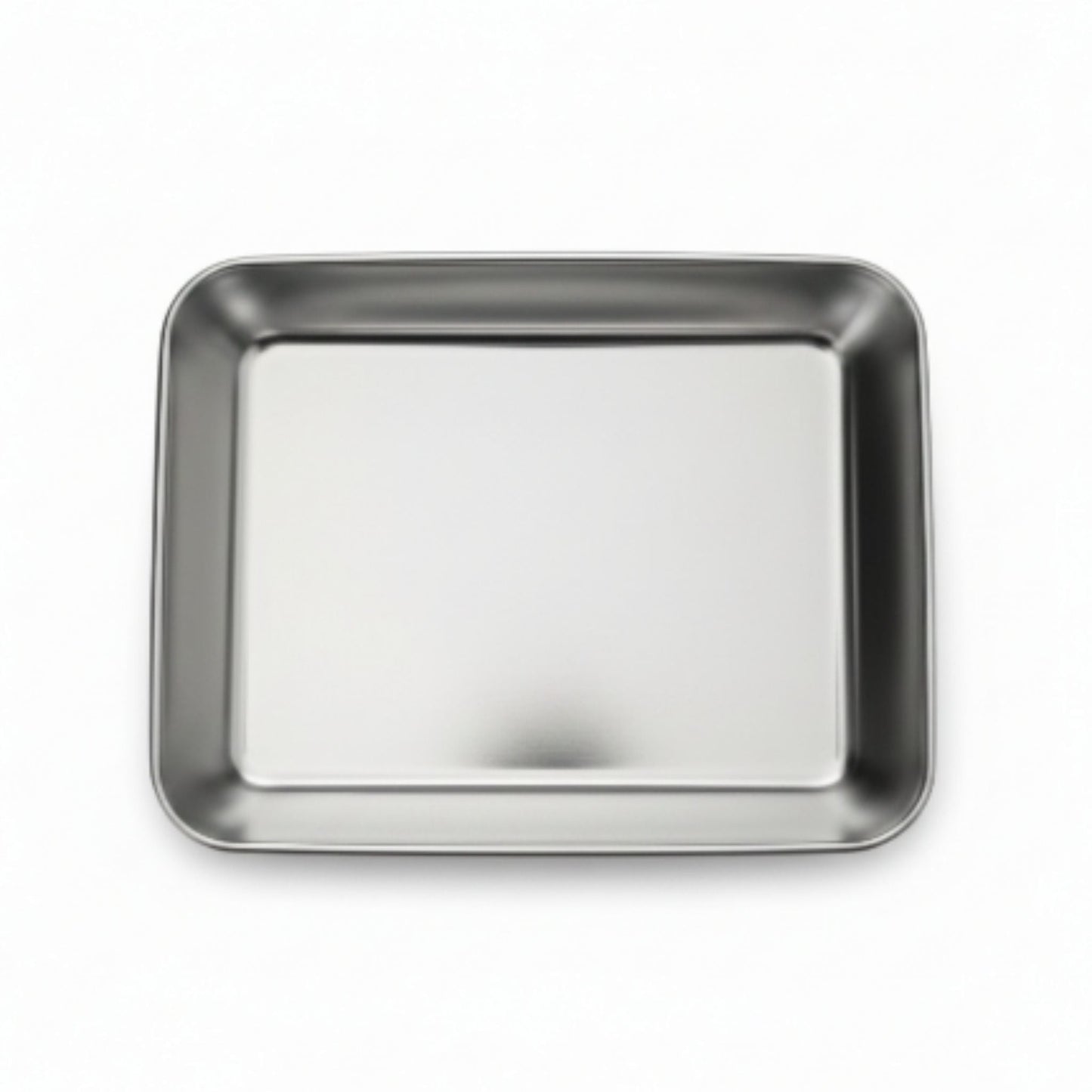 3pc Stainless Steel Crisper Box Flat Large