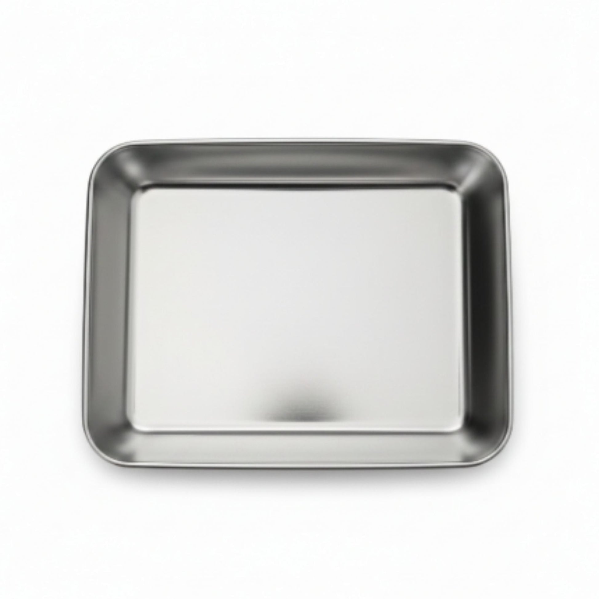 3pc Stainless Steel Crisper Box Flat Large