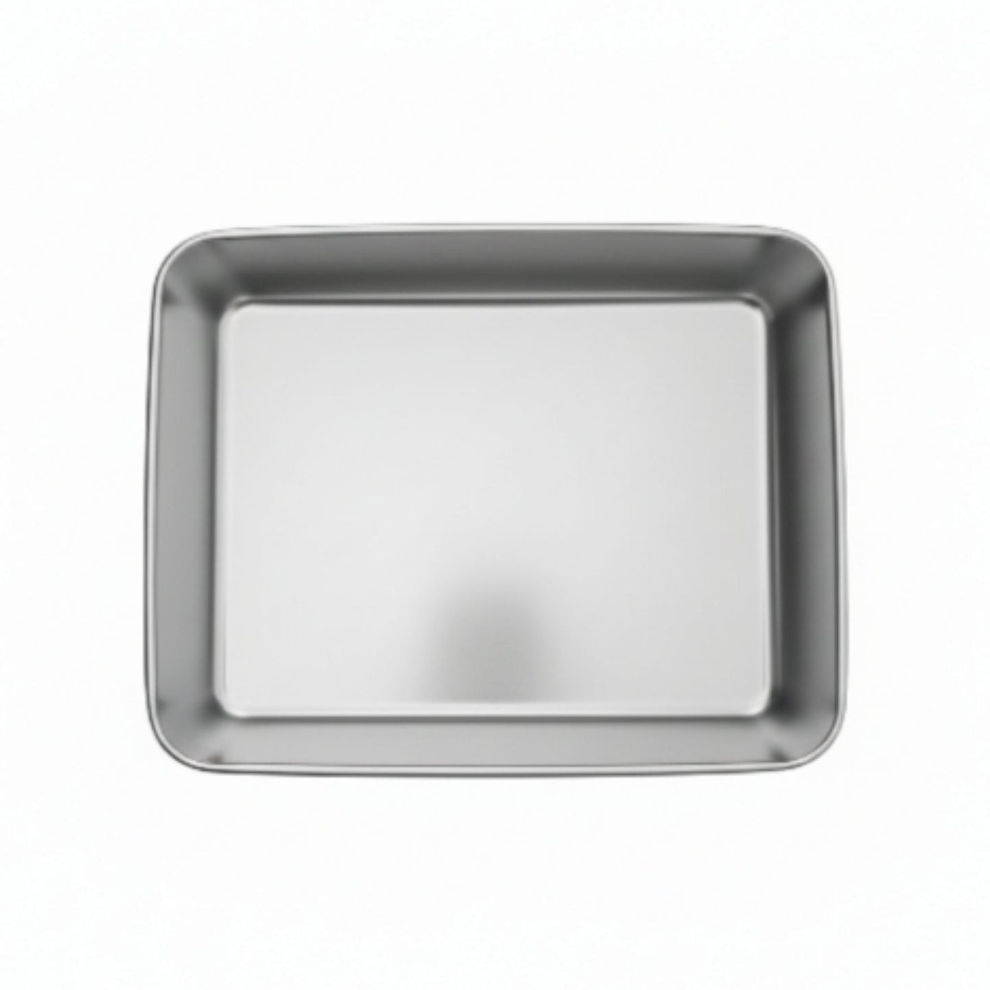 3pc Stainless Steel Crisper Box Flat Large