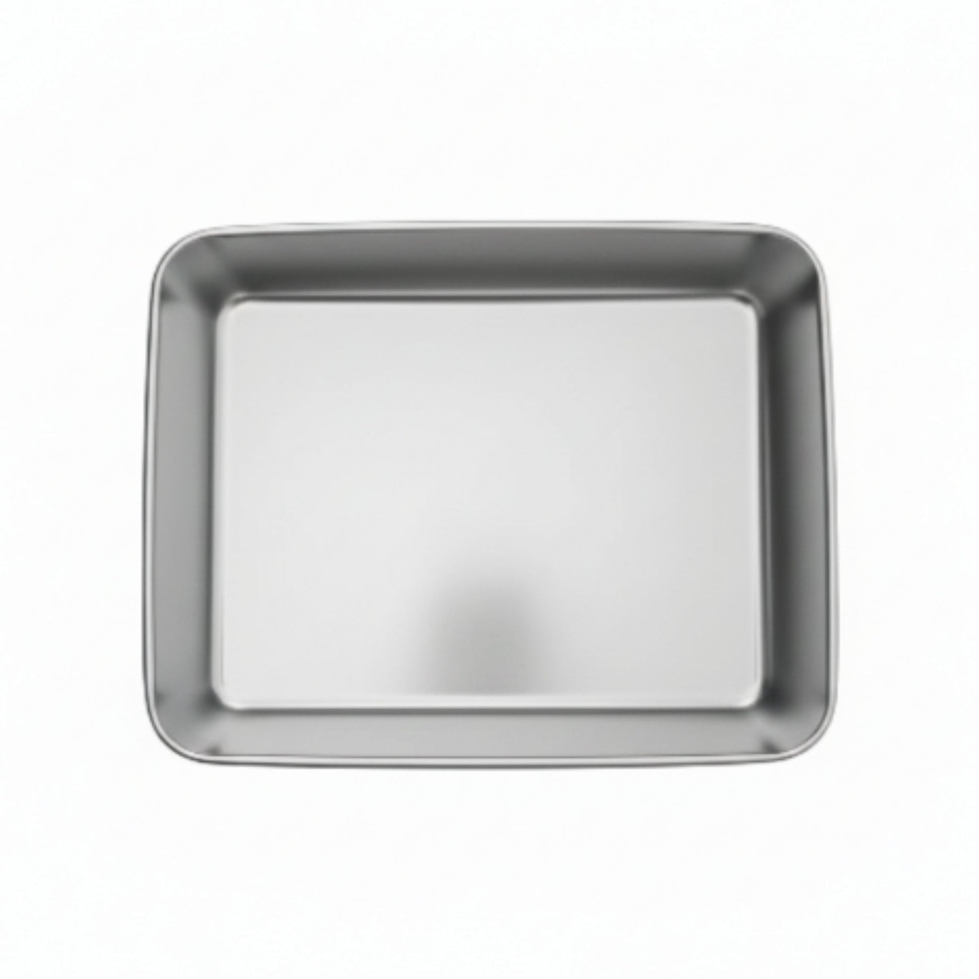 3pc Stainless Steel Crisper Box Flat Large