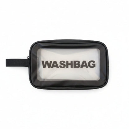 3pc Wash Bag - Black