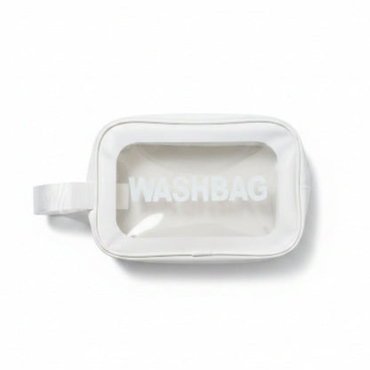 3pc Wash Bag - White