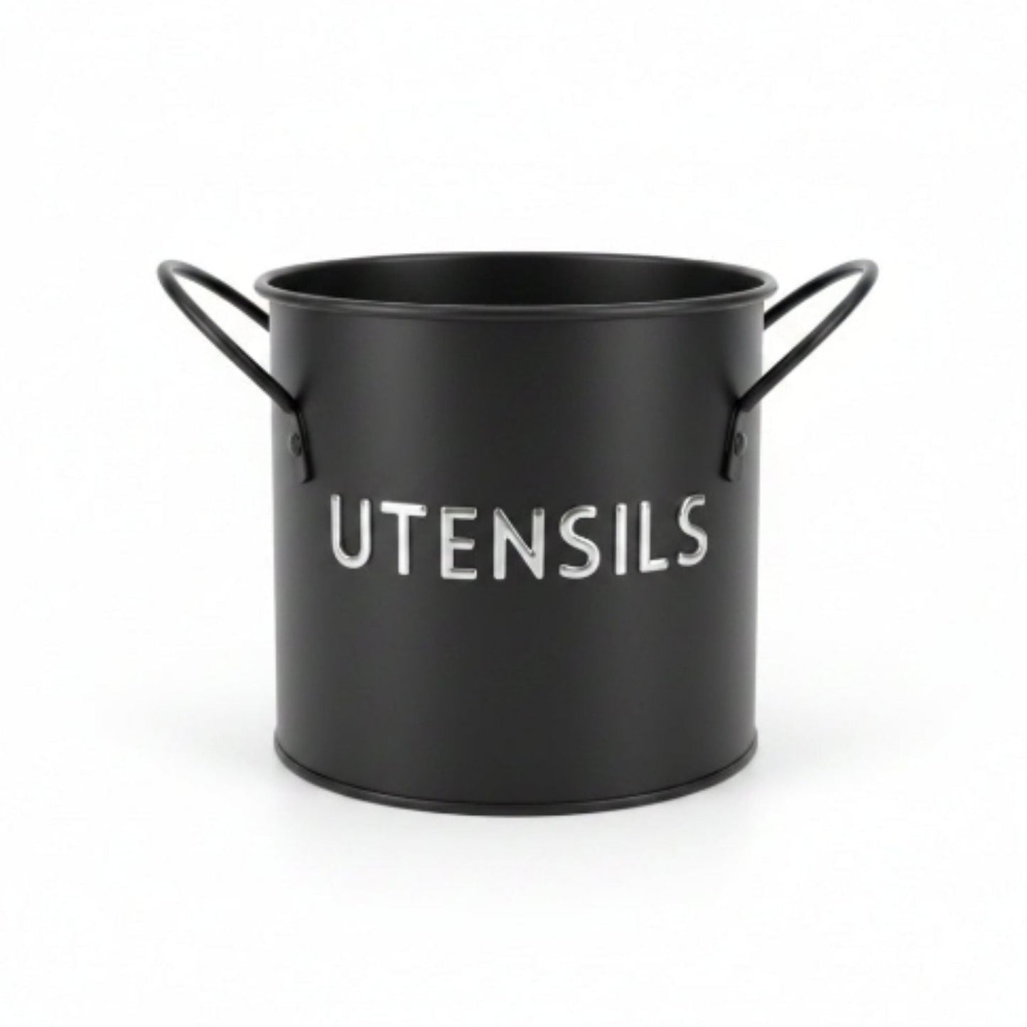 4 Compartment Metal Utensil Holder