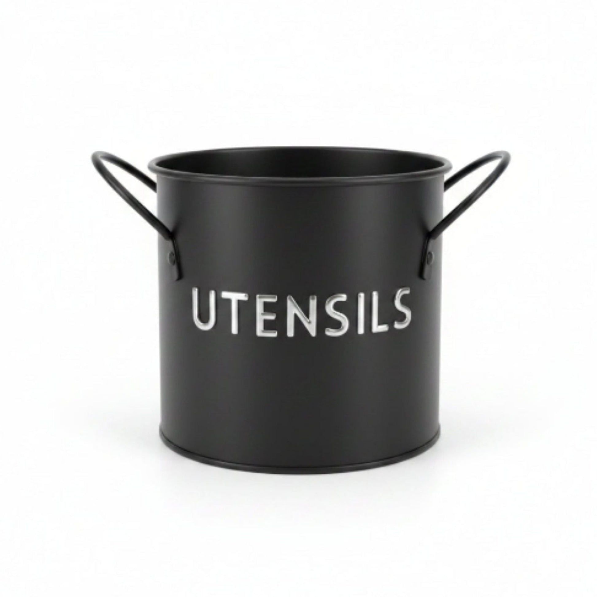 4 Compartment Metal Utensil Holder