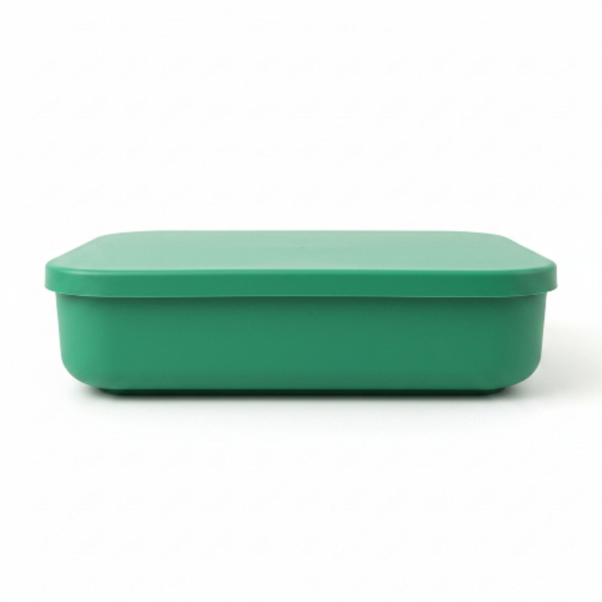 4 Compartment Silicone Lunch Box - Green