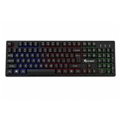 4 In 1 Esports Gaming Bundle – RGB Gaming Accessories Set with LED Lights for PC Gaming, PlayStation & Xbox