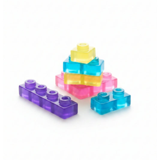 40 Piece Magic Gummy Blocks - Creative Learning Building Toy