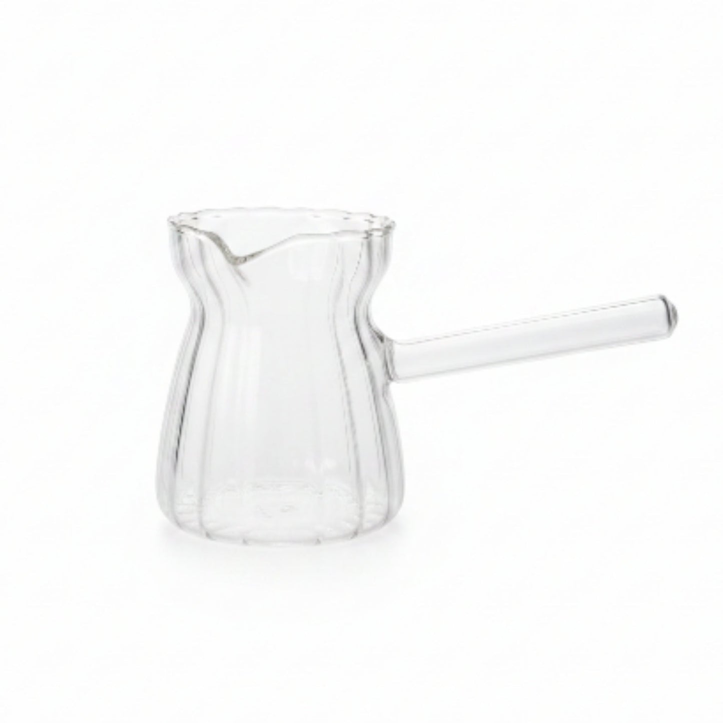 400ml Borosilicate Glass Turkish Coffee Pot – Heat-Resistant Coffee Brewing Pot