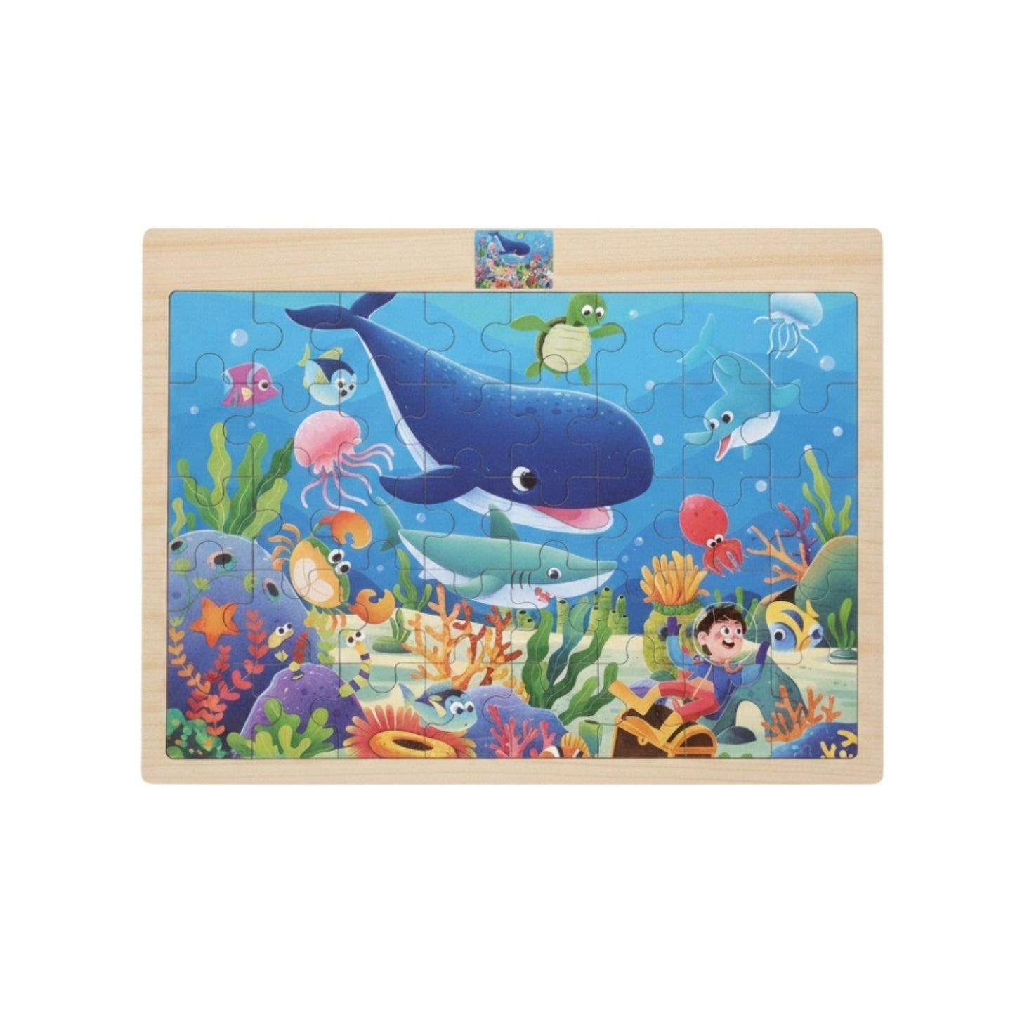 40pc Wooden Puzzle