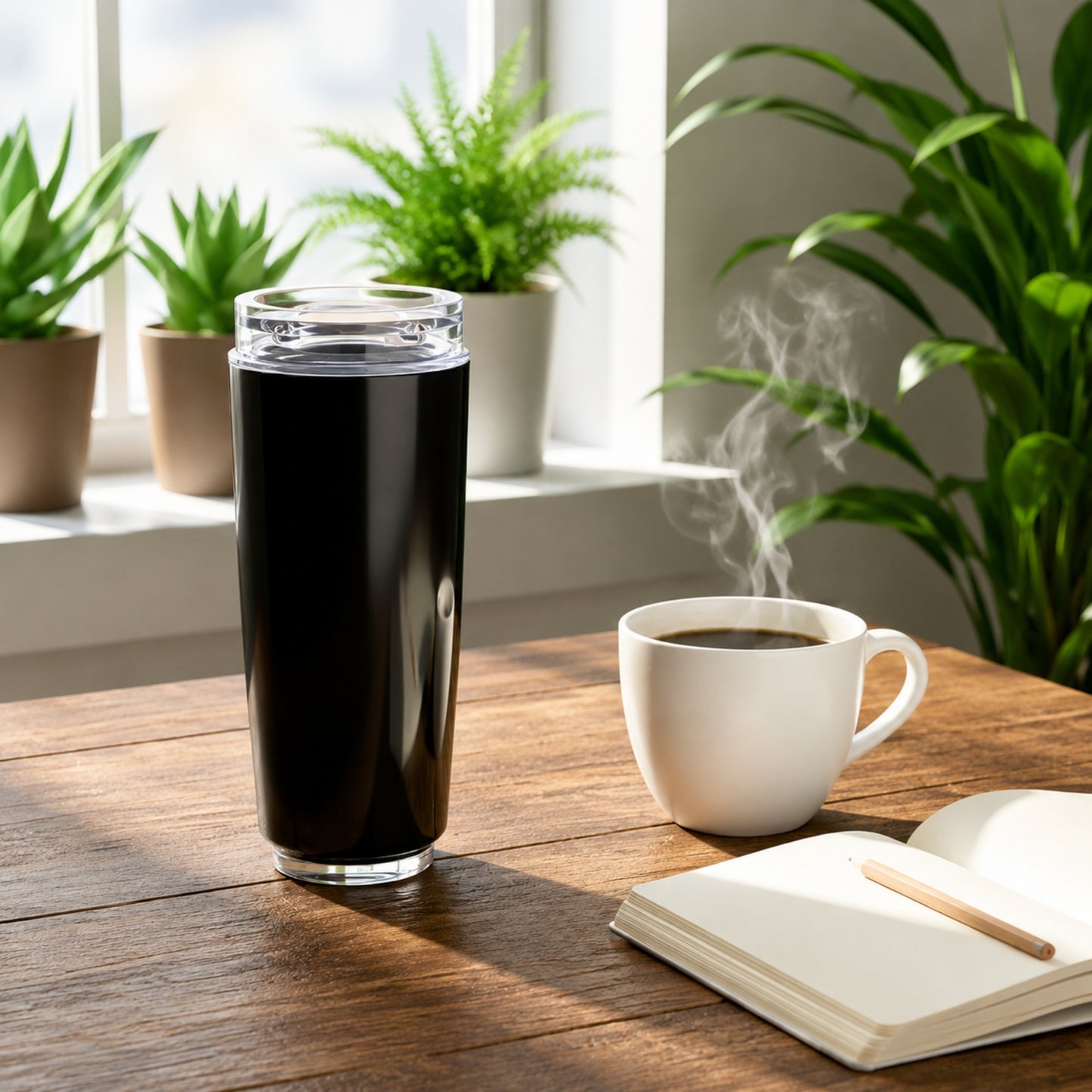 420ml Thermal Travel Cup – Insulated Hot & Cold Drink Tumbler with Lid Lifestyle