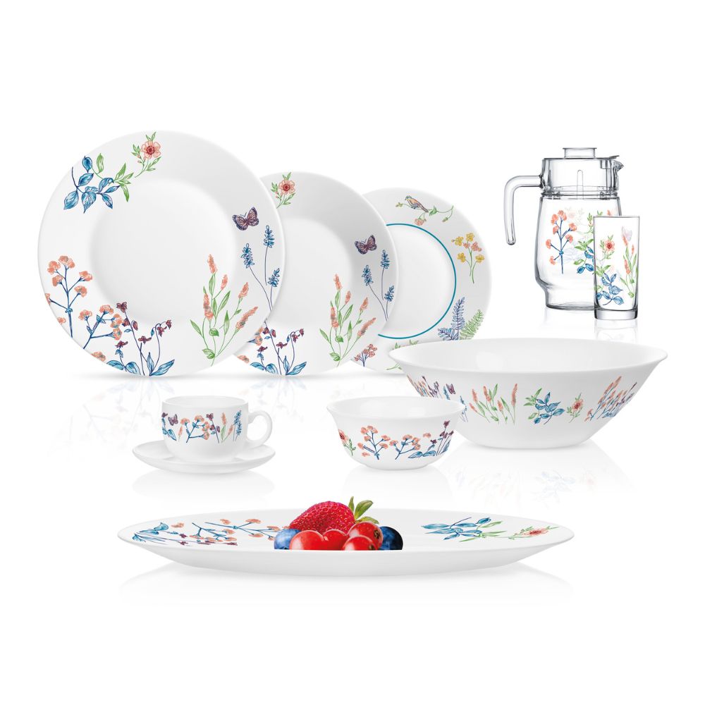 Luminarc Essence Isaure 46-Piece Dinner Set