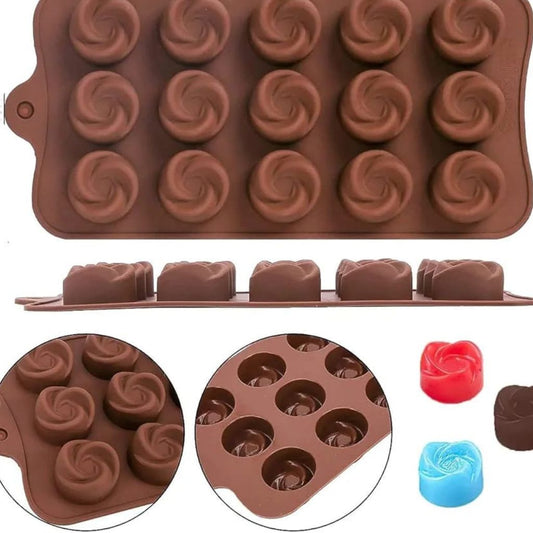 Silicone Chocolate Mould - Rose
