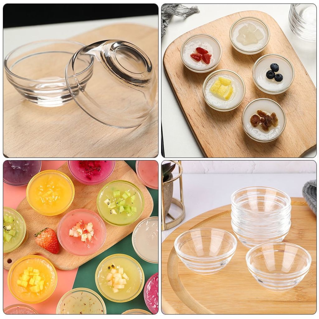 Mini Glass Sauce Bowl-6x3cm