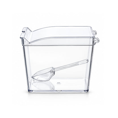 4pc Acrylic Spice Jar Set with Lids – Kitchen Seasoning Containers - Clear