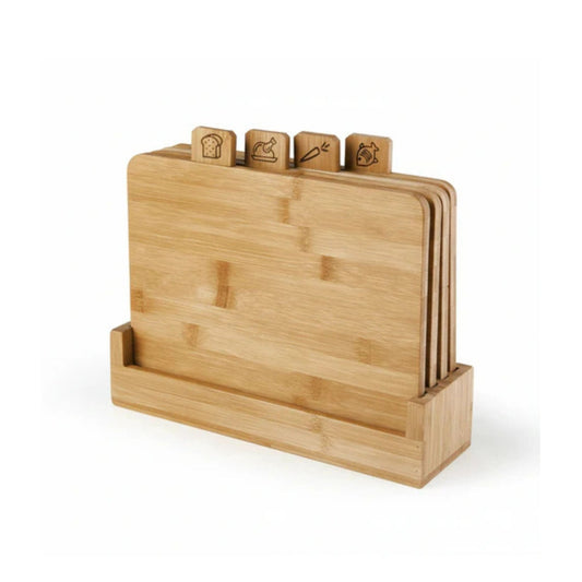4pc Bamboo Chopping Board