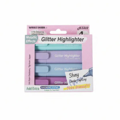4pc Glitter Highlighter