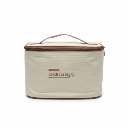 4pc Lunch Box And Cutlery Set - Cherry
