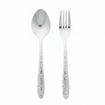 4pc Lunch Box And Cutlery Set - Cherry