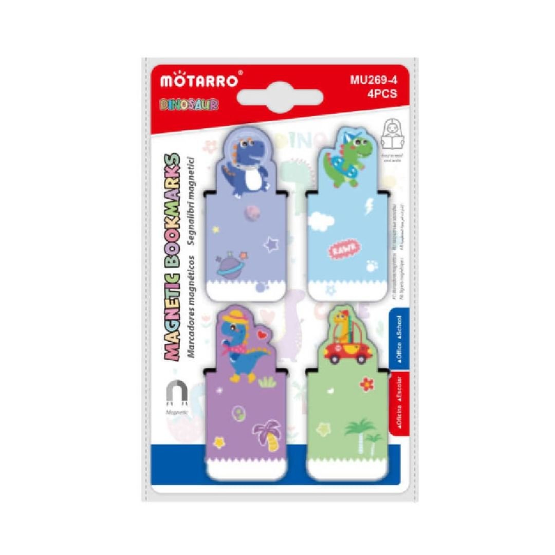 4pc Magnetic Bookmarks