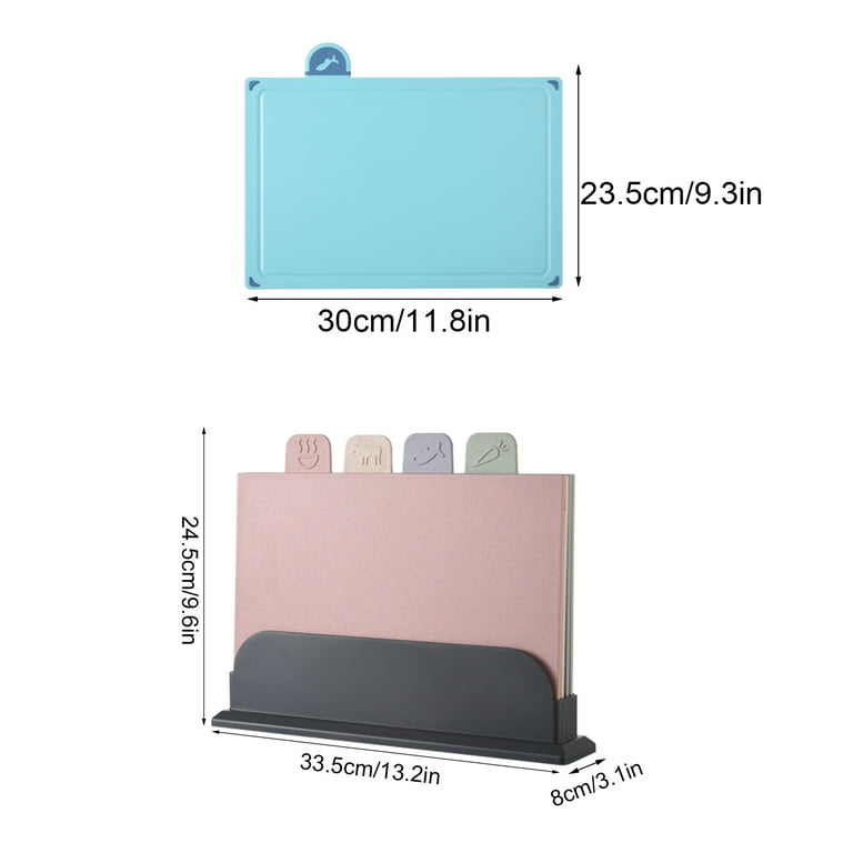 4pc Multifunction Cutting Board Set
