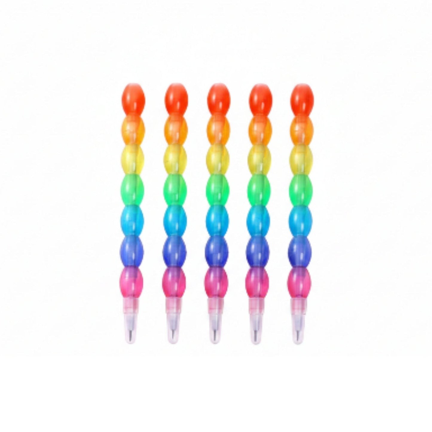 4pc Stackable Pencil-Round