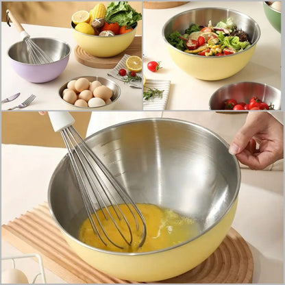 4pc Staninless Steel Mixing Bowls