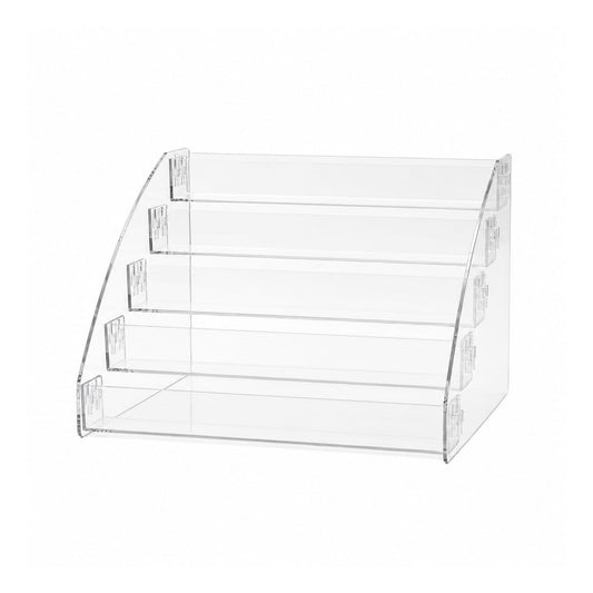 5 Layer Acrylic Cosmetic Storage Box - Makeup Organizer - Clear