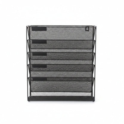 5 Tier Magazine Rack & Literature Display Stand – Magazine Holder Organizer for Home, Office & Reception - Holds Up to 5kg