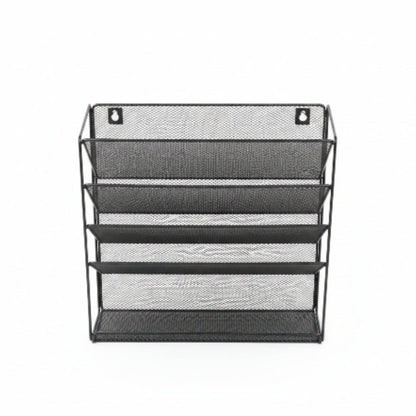 5 Tier Magazine Rack & Literature Display Stand – Magazine Holder Organizer for Home, Office & Reception - Holds Up to 5kg
