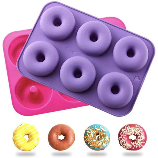 6 slot Medium Donut Mould
