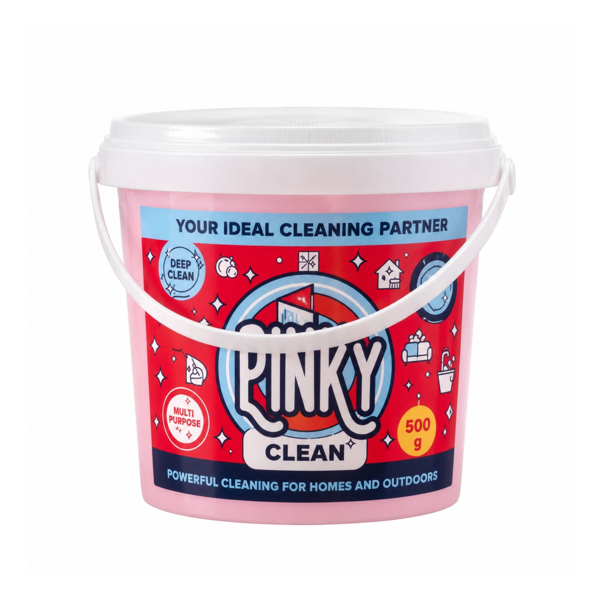 500g Pinky Cleaning Paste – Multi-Purpose Tough Stain & Surface Cleaner