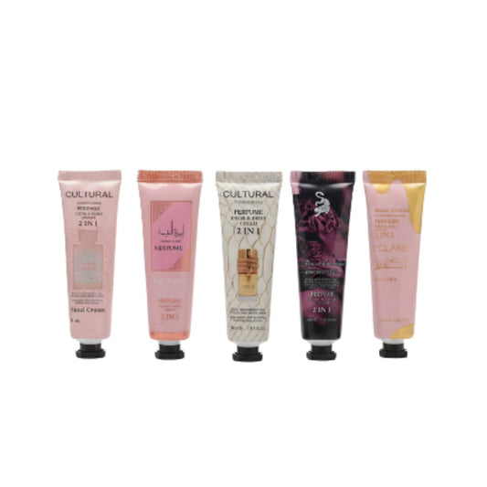 5pc Cultural Perfume Hand Cream 30ml