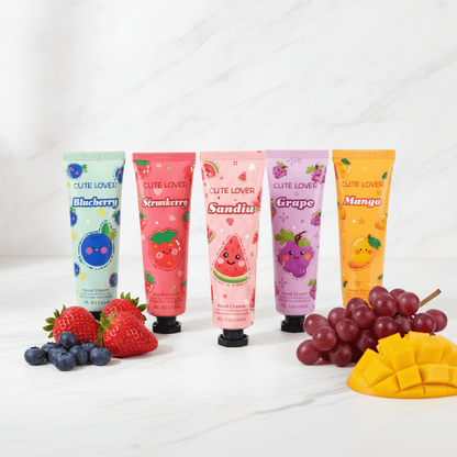 5pc Fruity Hand Cream 30ml