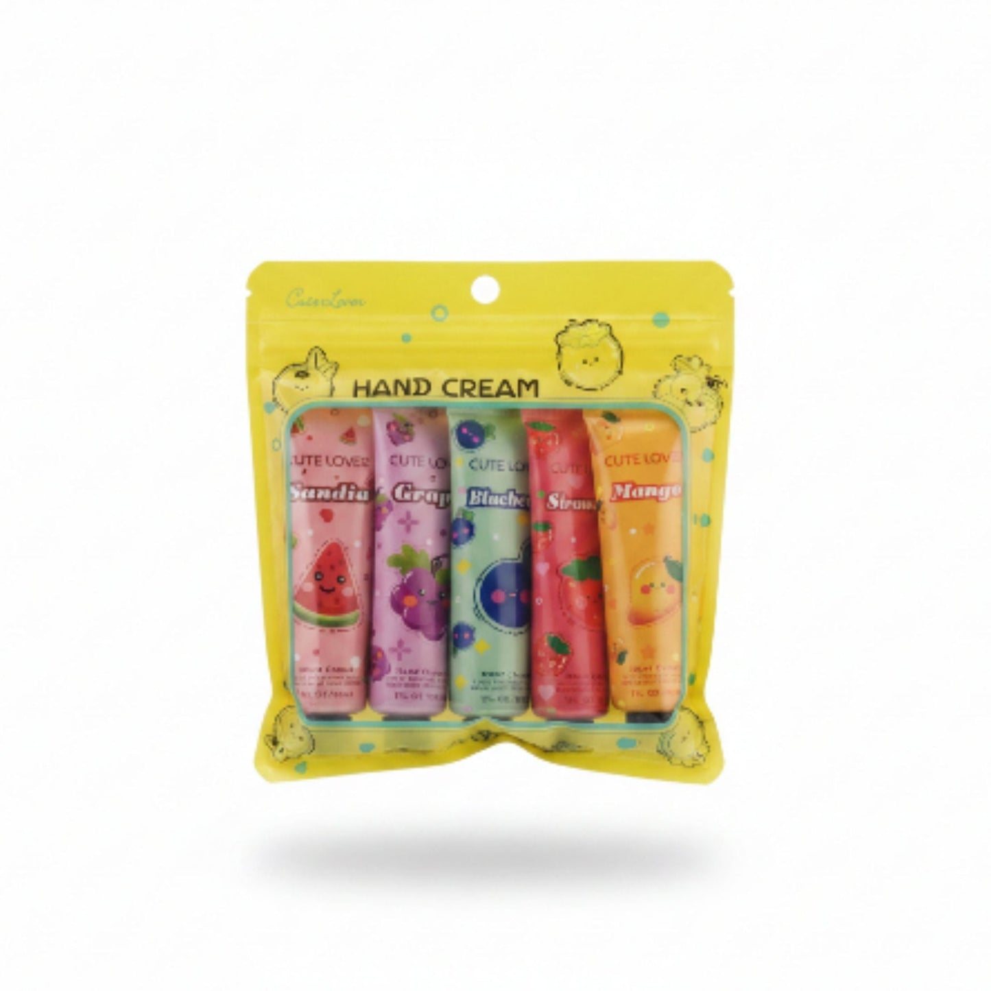 5pc Fruity Hand Cream 30ml
