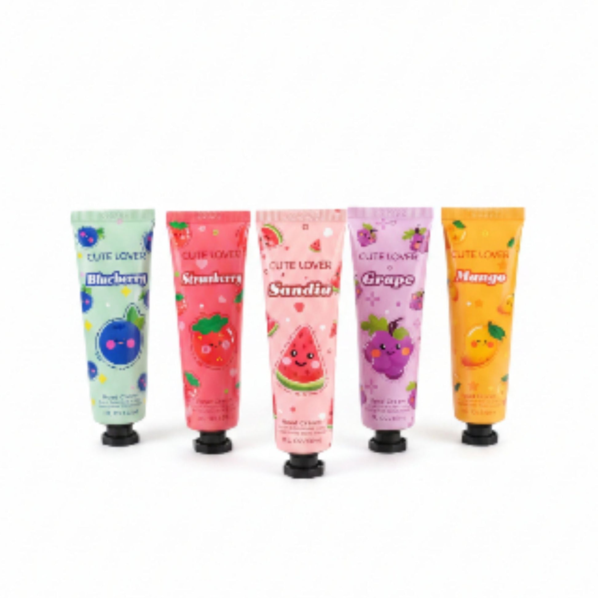 5pc Fruity Hand Cream 30ml