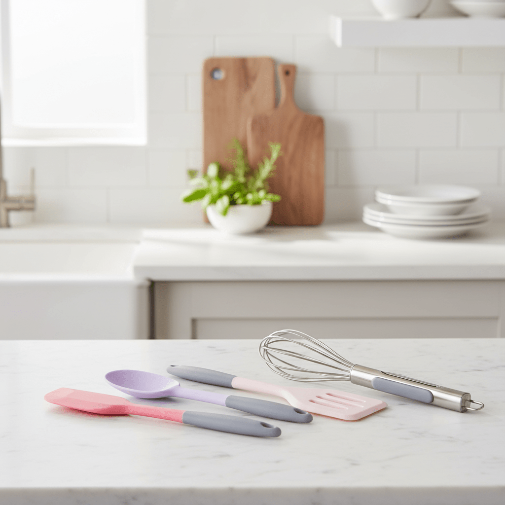 5pc Mini Silicone Utensil Set