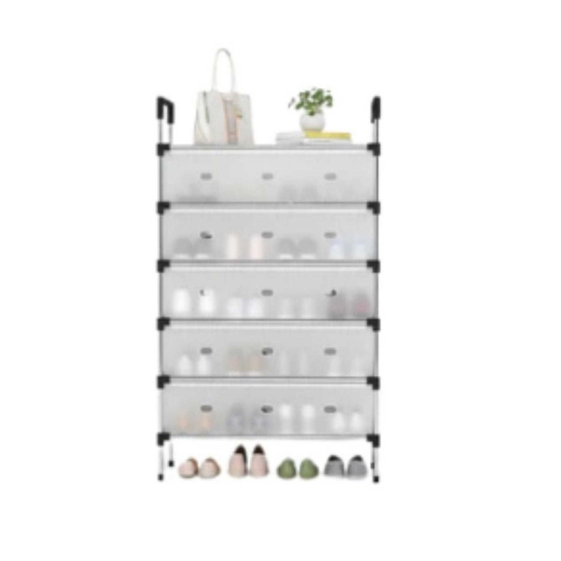 6 Layer Shoe Rack With Cover
